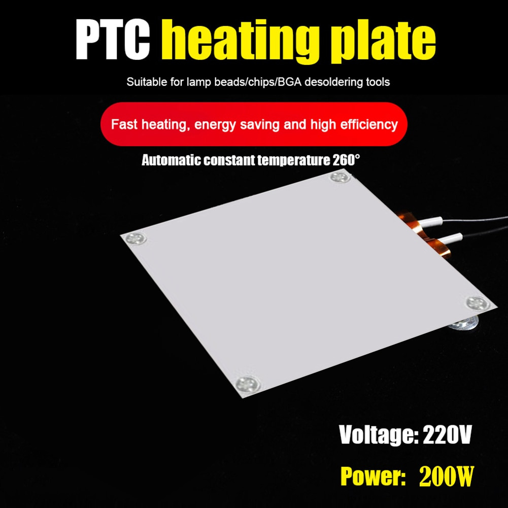 BGA Desoldering Station PTC Fever Plate Preheating Chip LED Bead Remov